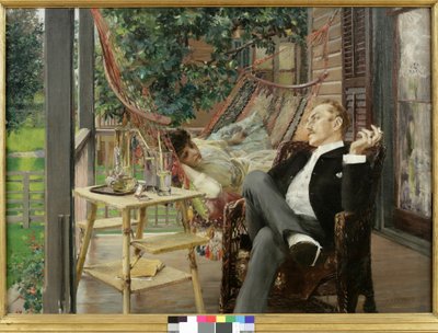 Two Idlers by Robert Frederick Blum